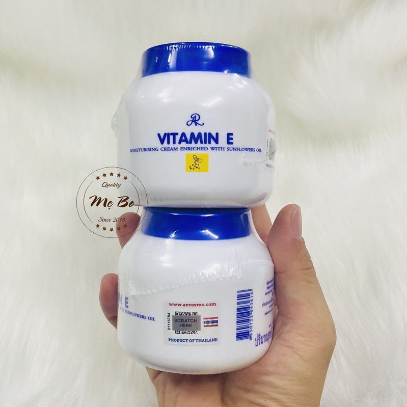 Kem dưỡng thể Vitamin E Thái Lan 200ml (chinh hang)