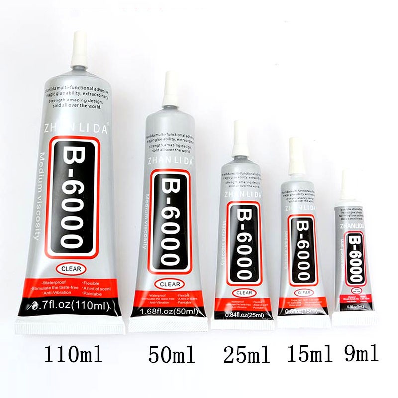 KEO DÁN HẠT ĐÁ B6000 (15ML - 50ML - 110ML) - Phụ kiện Trang trí điện thoại