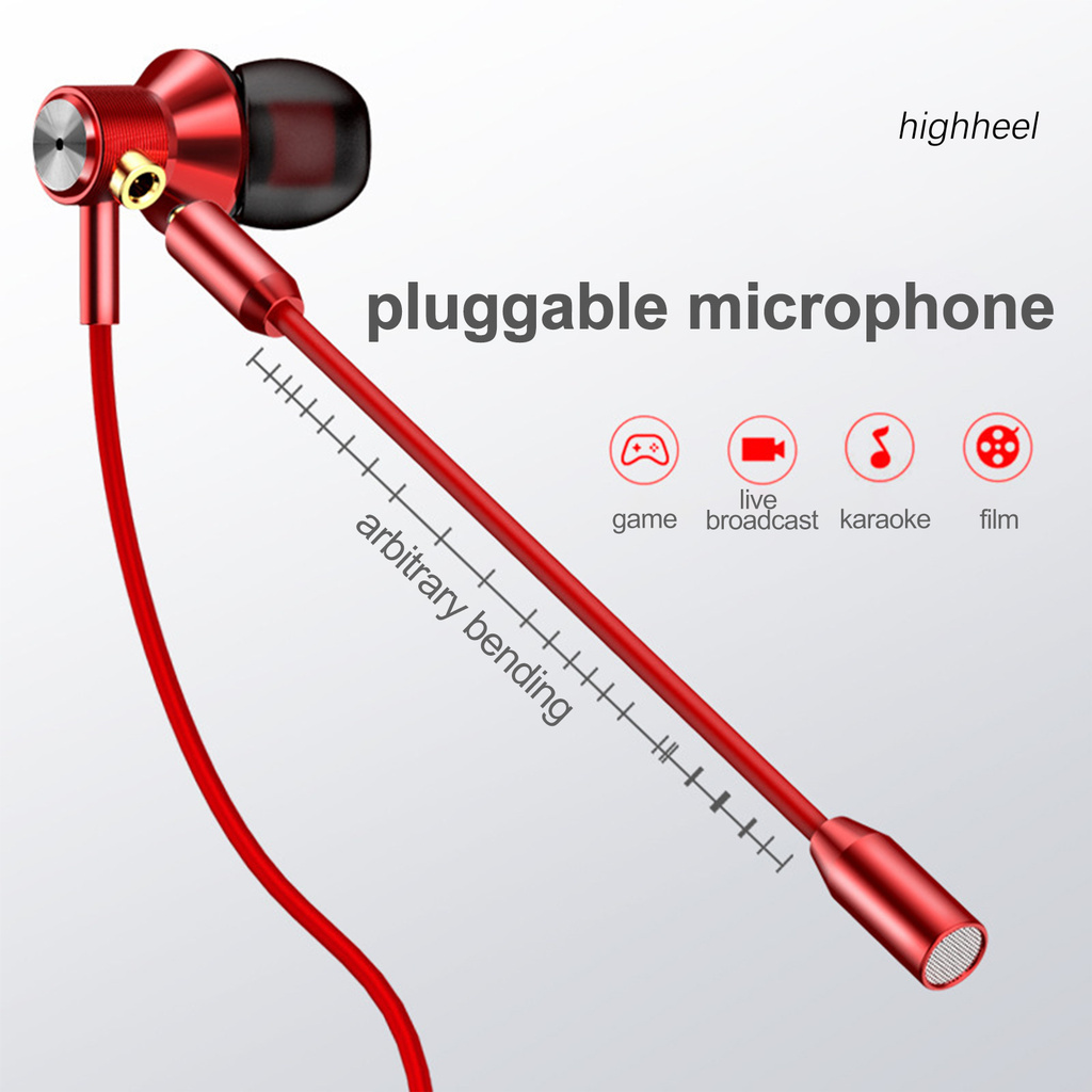 Tai Nghe Nhét Tai Jack 3.5mm Có Micro Thiết Kế Thời Trang Năng Động