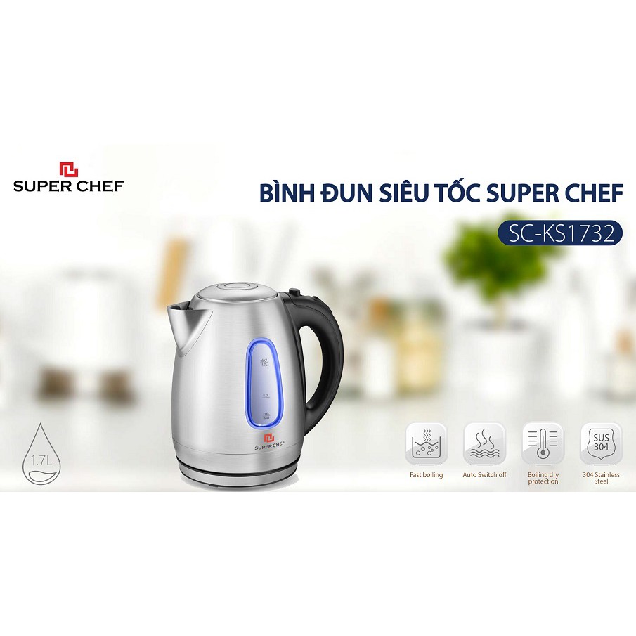 BÌNH ĐUN SIÊU TỐC SUPER CHEF