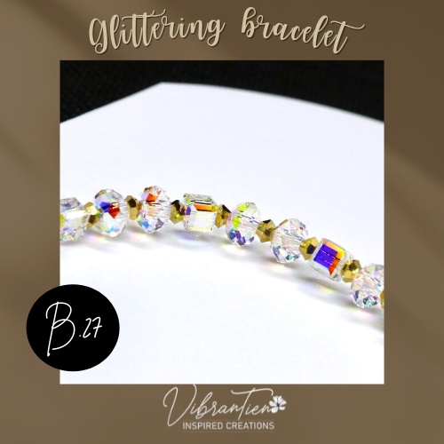 Vòng tay handmade pha lê Swarovski B.27