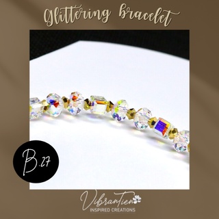 Vòng tay handmade pha lê Swarovski B.27