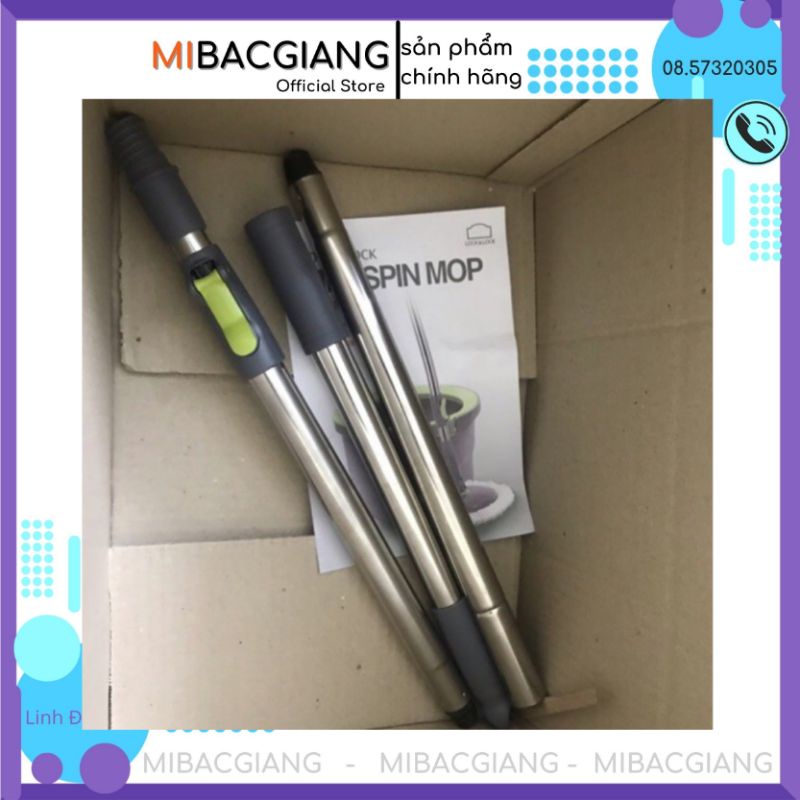 Cây inox 3 đoạn LOCK ETM498 | Chú Ý: Không thùng và mâm xoay