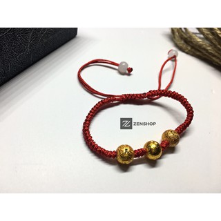 Vòng tay chỉ đỏ mix vàng