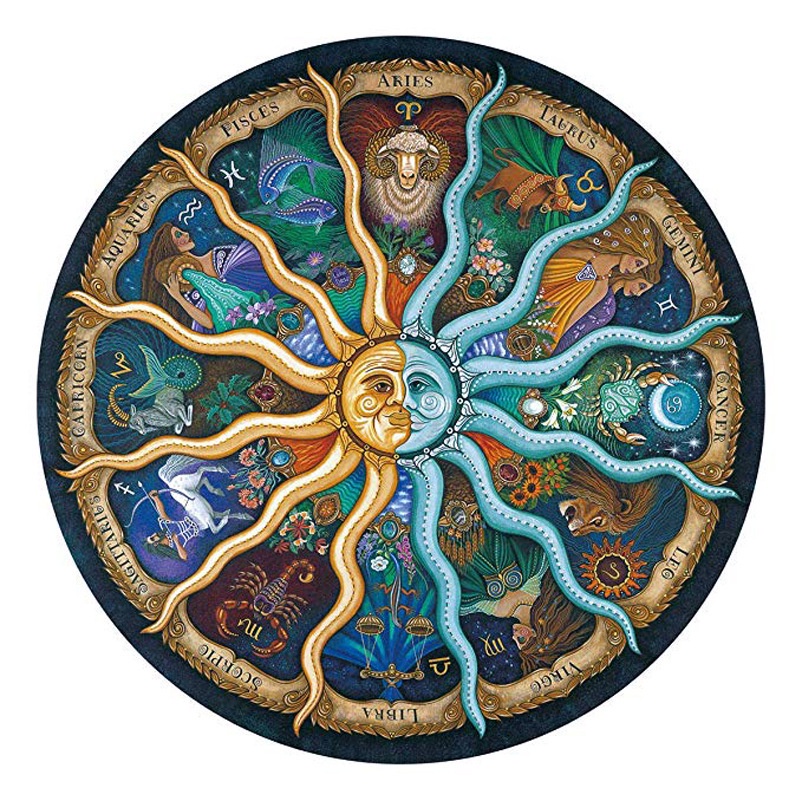 Tranh Ghép Hình 12 Cung Hoàng Đạo Zodiac 1000 Mảnh