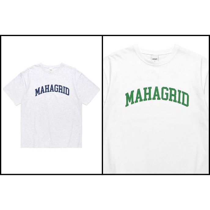 CHÍNH HÃNG ÁO THUN VARSITY LOGO MAHAGRID X STRAY KIDS I 22 SUMMER COLLECTION