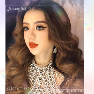 Lens Honey Gray ( có độ cận) 14.2mm