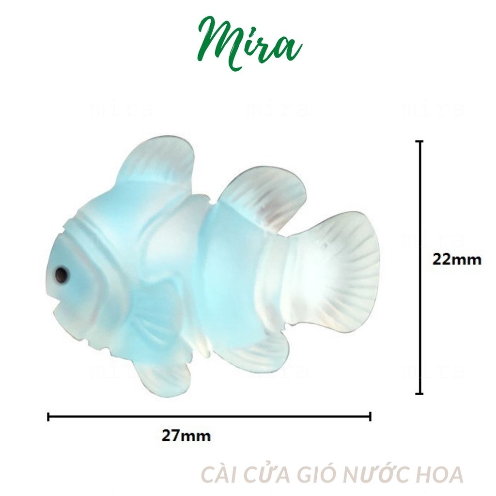 Cài Cửa Gió Điều Hòa Xe Hơi Cá Biển Cua Bạch Tuộc Hoa Kẹp Trang Trí Xe Ô Tô MIRA-OTO8013