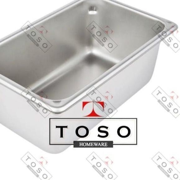 Gastronom Food Pan 1 / 4 Depth 10cm Depth Place Topping Cream