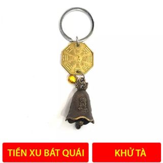 Móc khóa chuông phong thủy