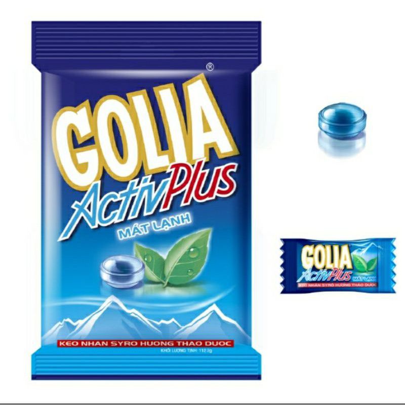 Kẹo Golia Activ Plus(gói-112gr)