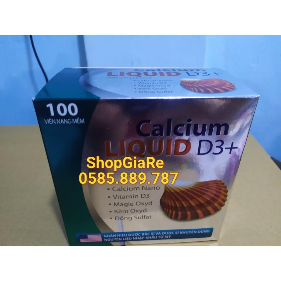 Liquid Calcium D3 bổ sung canxi Chống Còi Xương, Loãng Xương, kém phát triển,ngăn ngừa thoát hóa cho Xương chắc khỏe