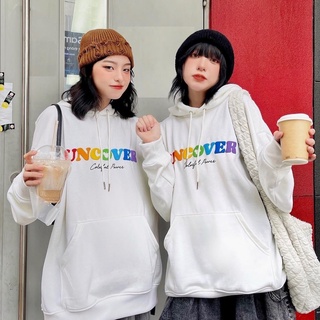 Áo khoác nỉ hoodie unisex uncover basic hoodie v2 cao cấp