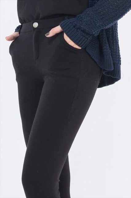 Quần legging khoá 4 túi thật (cotton) | BigBuy360 - bigbuy360.vn