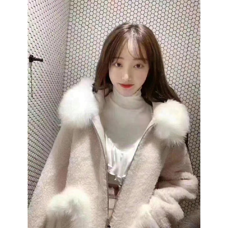 Áo Khoác Lông Nữ Thời Trang Mùa Đông Quảng Châu Cao Cấp | BigBuy360 - bigbuy360.vn