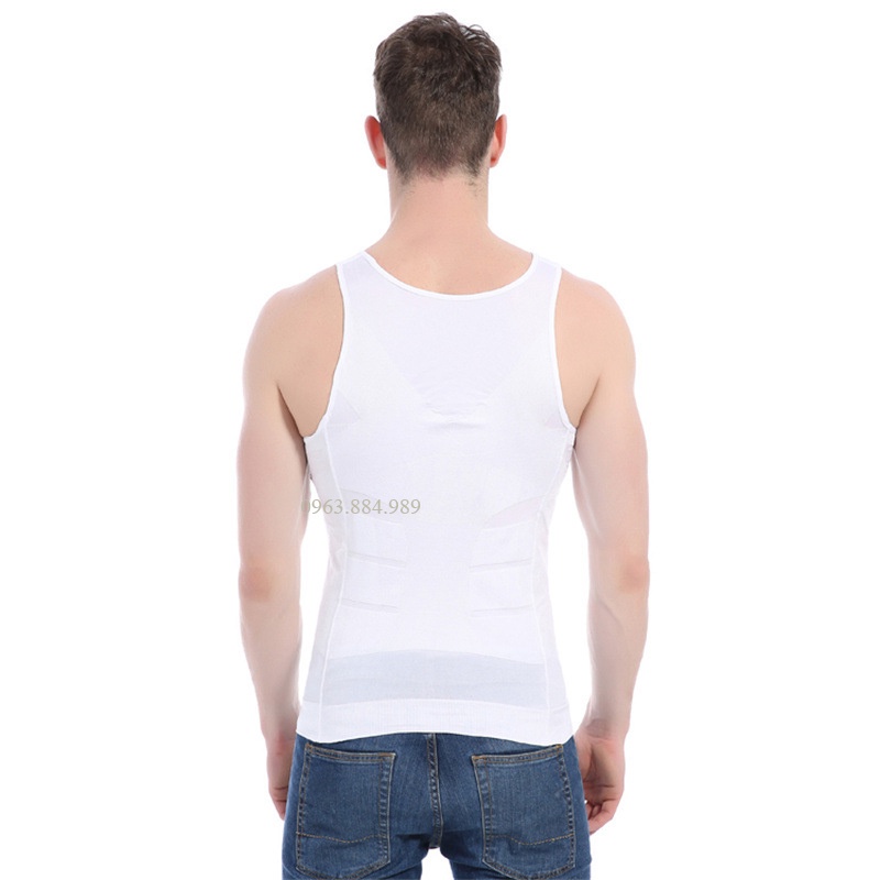 Áo ba lỗ định hình vùng bụng A.125 co dãn tốt cho anh em định hình vùng bụng, mang đẹp hơn