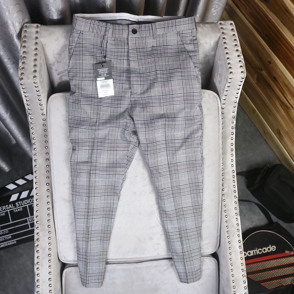 Quần Kẻ Caro Nam 💕1𝖍𝖆𝖓𝖉💕 Quần Âu Nam Thiết Kế Họa Tiết Cao, Form Dáng Body Hàn Quốc - Mặc Là Đẹp - Mã QCR | BigBuy360 - bigbuy360.vn