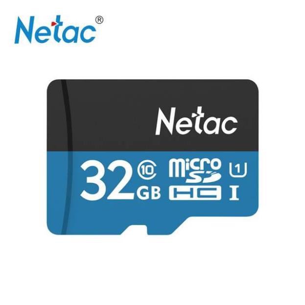 THẺ NHỚ MICRO SDHC NETAC 32GB CHÍNH HÃNG BẢO HÀNH 5 NĂM