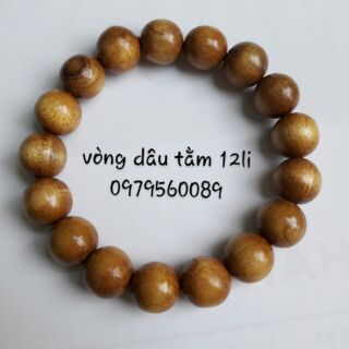 Vòng gỗ dâu tằm 12mm cho người lớn