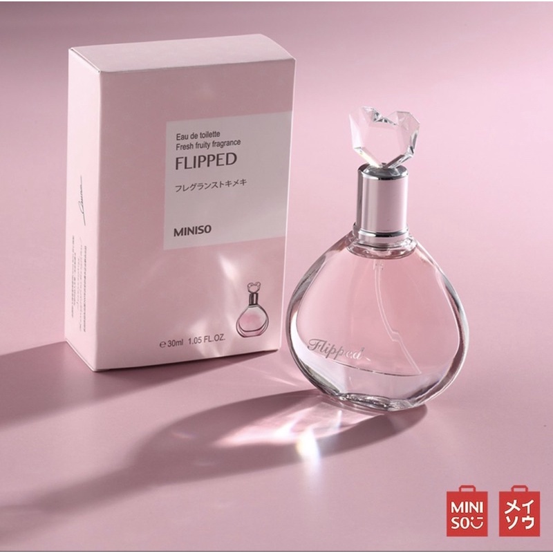 Nước hoa nữ MINISO Model Flipper,Hương thơm quyến rũ,lưu hương cực lâu,lọ đẹp lãng mạn,30ml