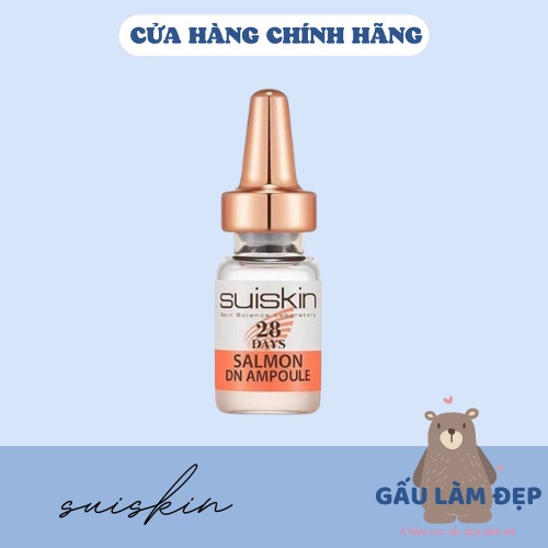 1 Lọ Tinh Chất Tế Bào Gốc Salmon DN Ampoule Suiskin 28 Days