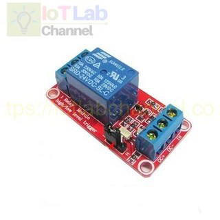 Mạch điều khiển 1 relay với opto cách ly 24V