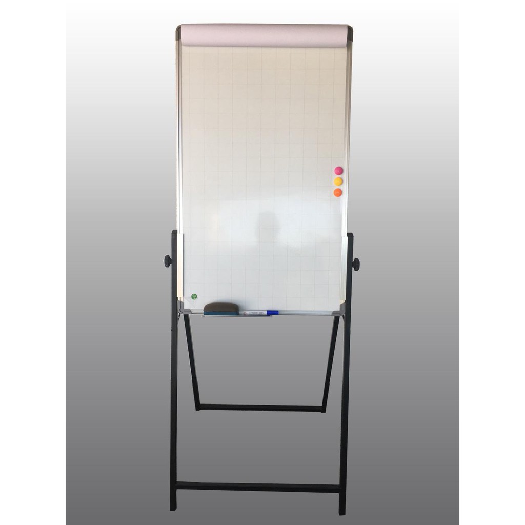 [Bảng hội thảo- đào tạo ]Bảng flipchart Eco 60*100 cm Bảng hội thảo, đào tạo ( Tặng bút, bông lau, nam châm, giấy)