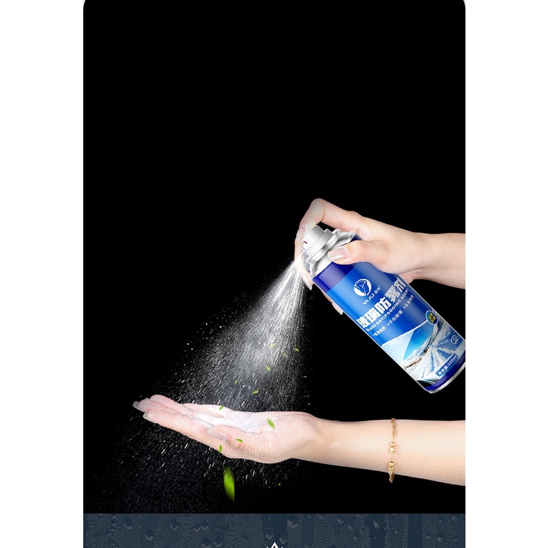 Chai Xịt Nano Chống Bám Nước Mưa Sương Mù Cho Kính Ô Tô Gương Chiếu Hậu Xe Máy Dung Tích 320ml - Phụ Kiện Decoroto