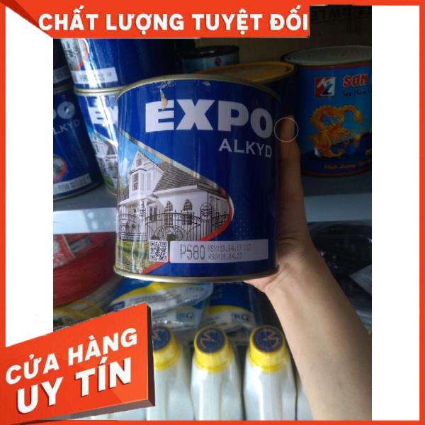 lon 1kg sơn expo,sơn dầu expo mau khô chống rỉ sét