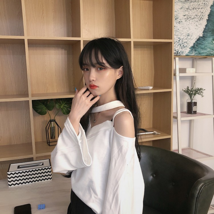 【Miss Sumey】Áo Sơ Mi Nữ Dài Tay Màu Trơn Phong Cách Hàn Quốc | BigBuy360 - bigbuy360.vn