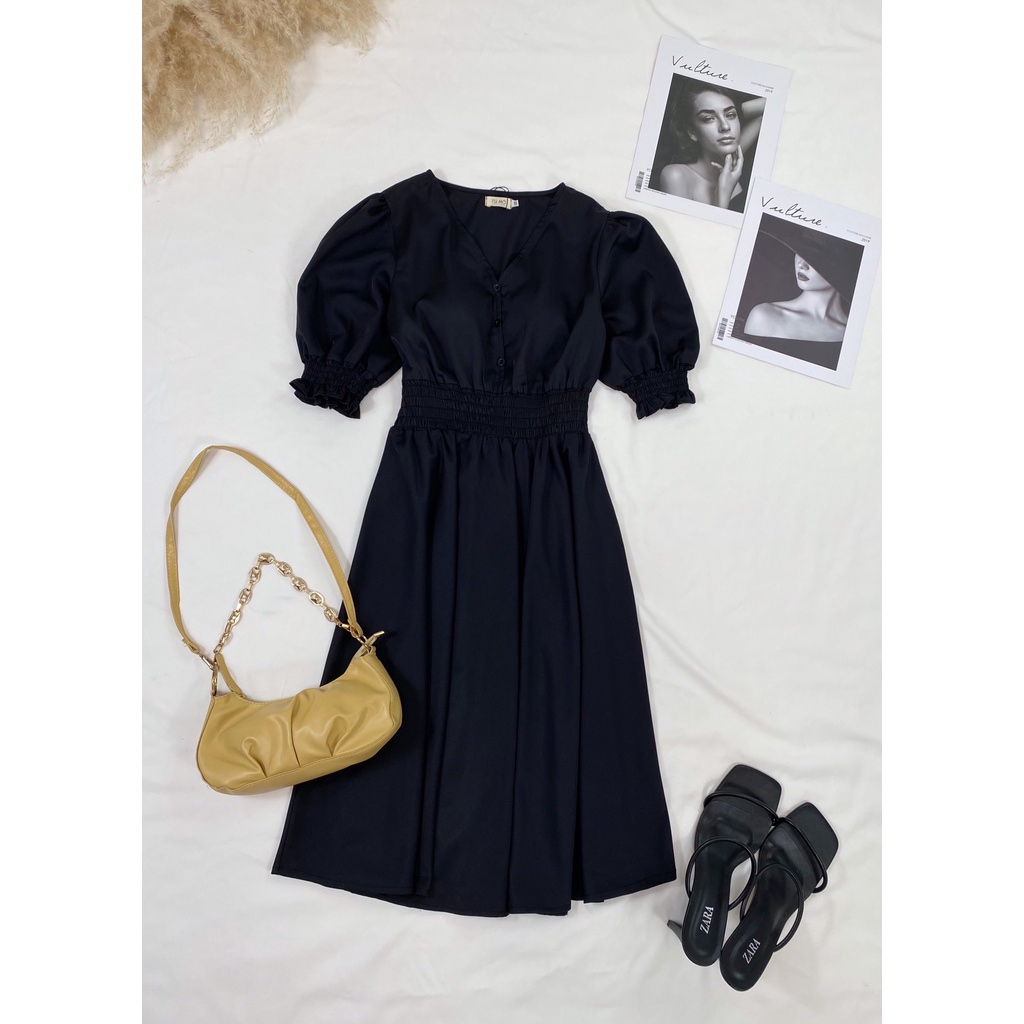 Đầm bigsize  thun eo DA0058 Tú Mỡ - Đủ size từ 50-95KG | BigBuy360 - bigbuy360.vn