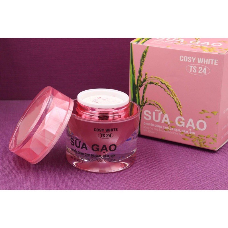 KEM NÁM TRẮNG DA GIÚP PHỤC HỒI DA SỮA GẠO COSY WHITE 30g