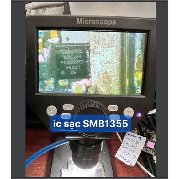SMB1355 ic sạc A53 oppo/mi8 se