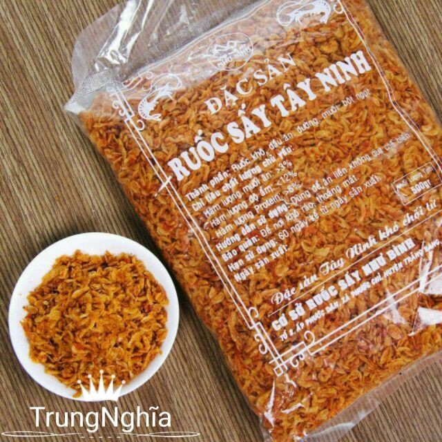 RUỐC SẤY GIÒN RỤM. TRUNG NGHĨA
