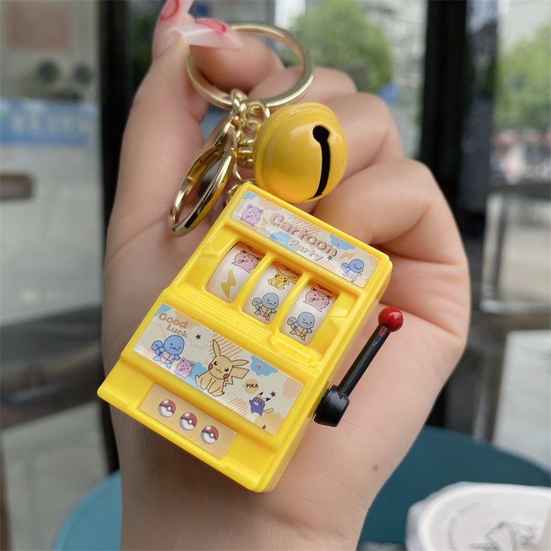 Móc Khóa Hình Máy Móc Trái Cây Sáng Tạo Vui Nhộn Trang Trí Túi Xách / Túi Xách