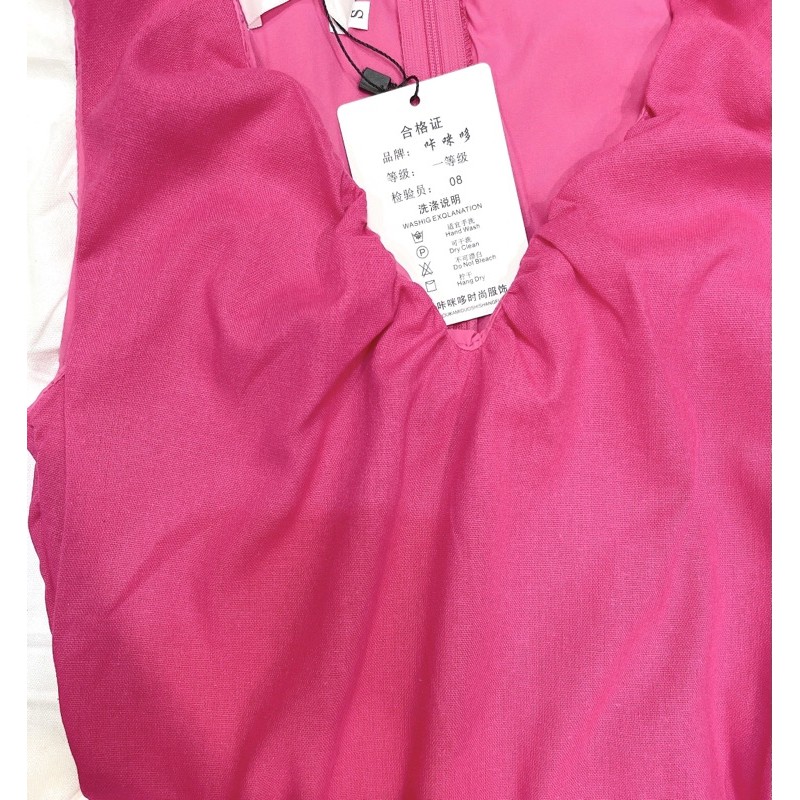 VÁY CỔ V DÚM SUÔNG | BigBuy360 - bigbuy360.vn