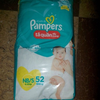Tã quần pamper S 52 miếng