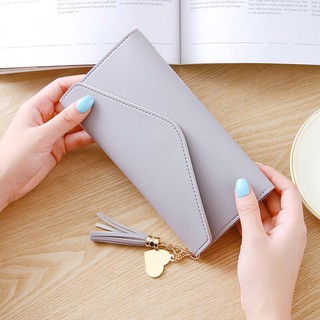 Ví Nữ Dáng Dài Tua Rua Trái Tim VD02 Siêu Rẻ