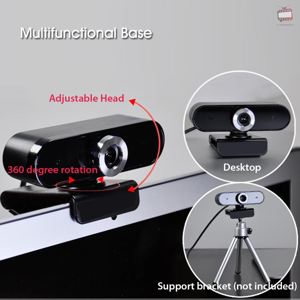 Webcam A Gl68 Hd Cổng Usb Có Mic Cho Máy Tính Để Bàn / Laptop | BigBuy360 - bigbuy360.vn