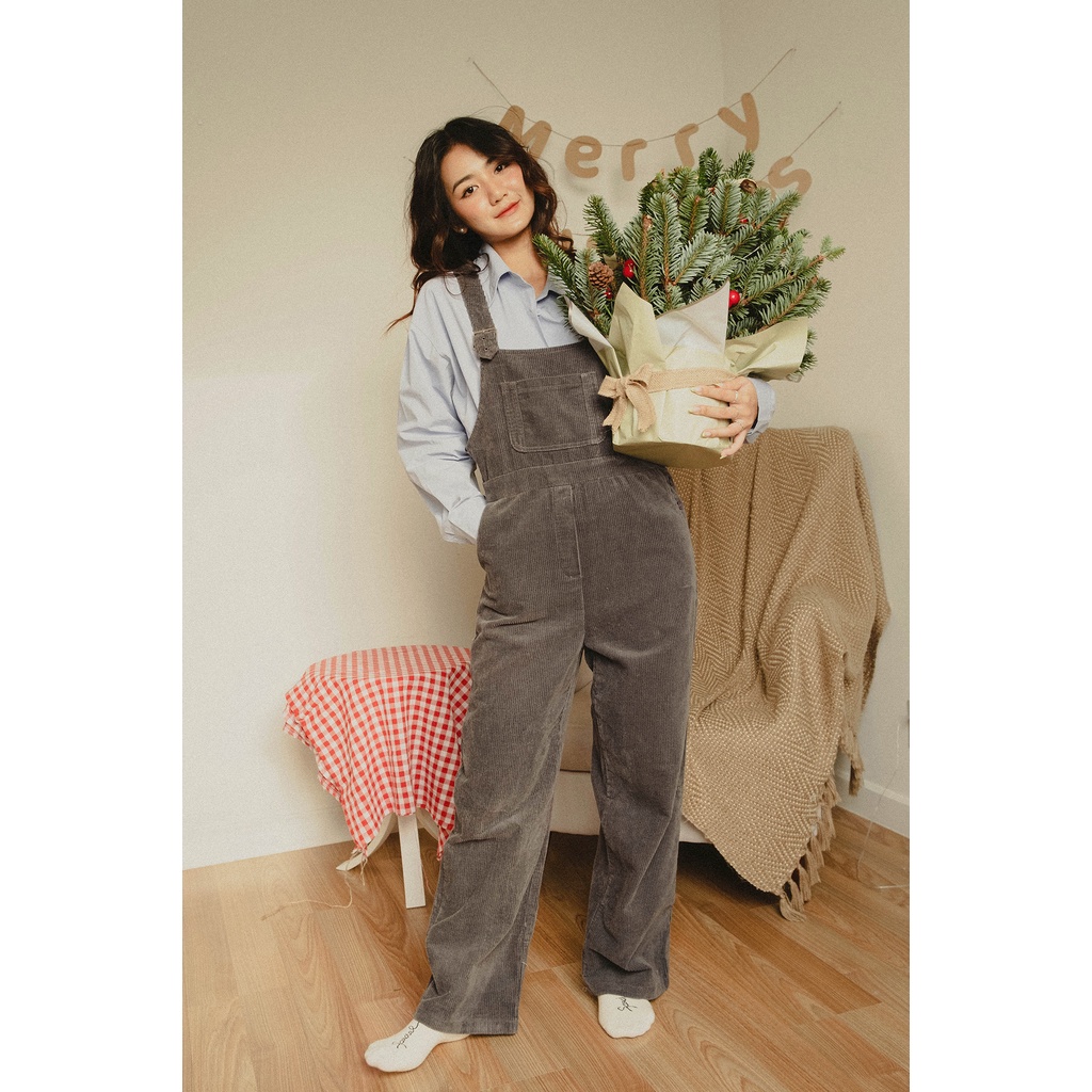 Yếm nhung tăm màu tím LENCLOTHING 829100