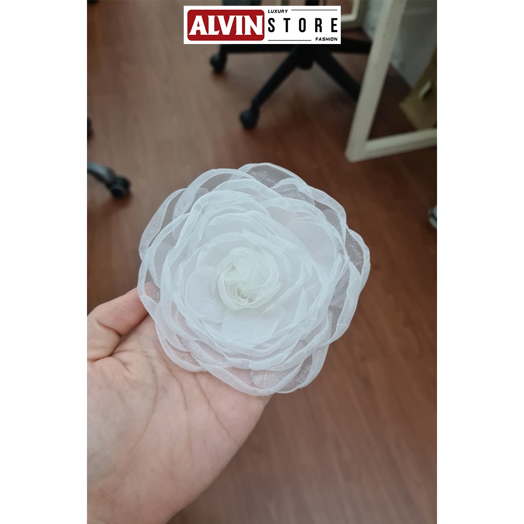 Hoa Cài Áo Hình Bông Tường Vy Tag Hoa Cài Váy Đầm Sang Trọng Alvin Store 90001