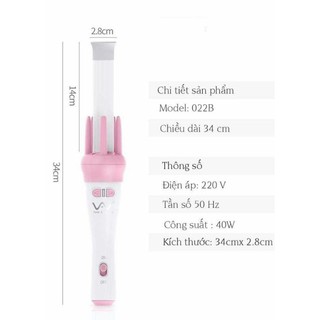 Máy uốn tóc tự động xoay 360 độ