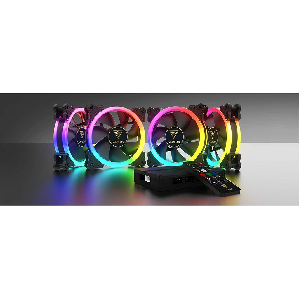 Bộ Fan XIGMATEK GALAXY III ESSENTIAL - BX120 ARGB (EN45433): HUB FAN (PACK x3, CONTROLLER, POWER HUB)