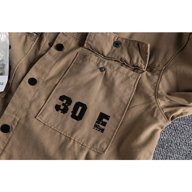 Áo khoác phong cách chiến thuật_dã ngoại