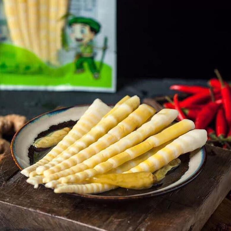 Măng Trúc Cay Siêu Giòn, Ngon - Gói To 100gr