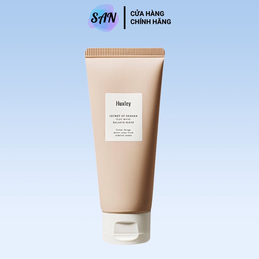 Mặt Nạ Đất Sét Làm Sạch Sâu, Cân Bằng Da Và Thu Nhỏ Lỗ Chân Lông Huxley Clay Mask 120g - Fullsize