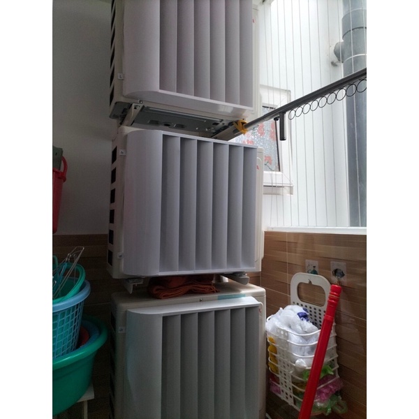 Chuyển hướng gió cục nóng điều hòa