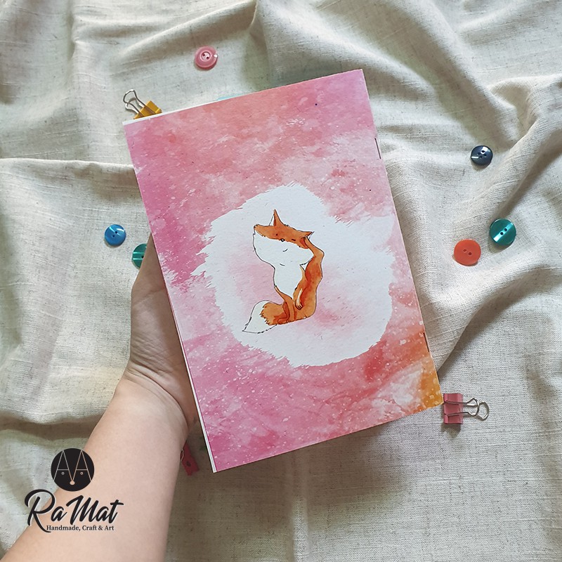 Sổ Tay Typo Watercolor