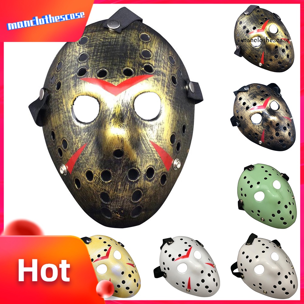 MANC Halloween Party Mask Jasons Voorhees Friday Costumes Horror Movie Cosplay Props