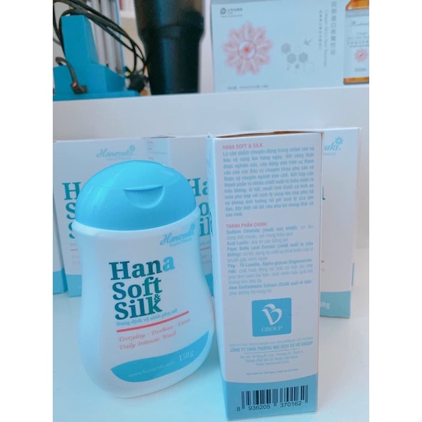 ( CHÍNH HÃNG) Dung dịch vệ sinh phụ nữ HaNa Soft Silk Hanayuki